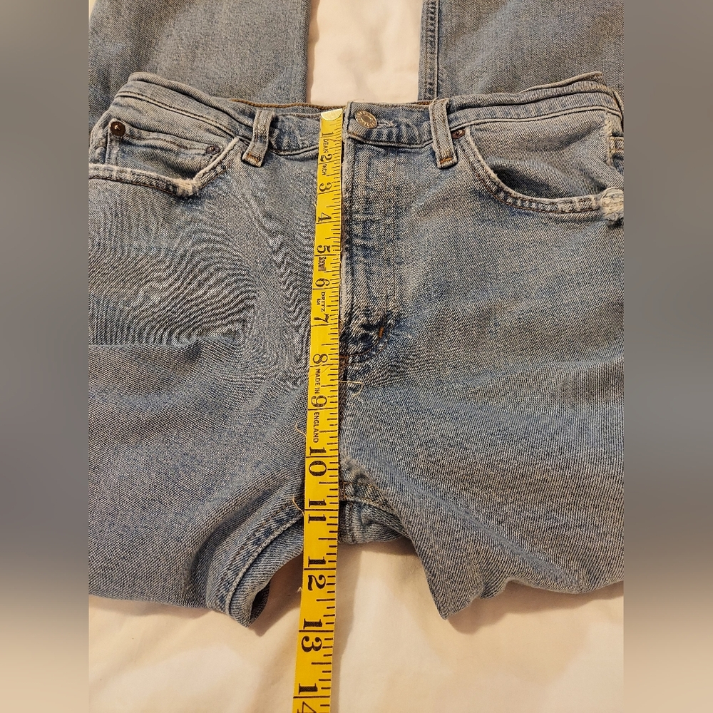 Agolde Wilder Light Wash Straight Leg Cropped Jeans - 27 - GUC - Picture 7 of 10